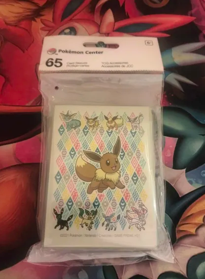 Eevee Sleeves - Pokemon Center - Sealed