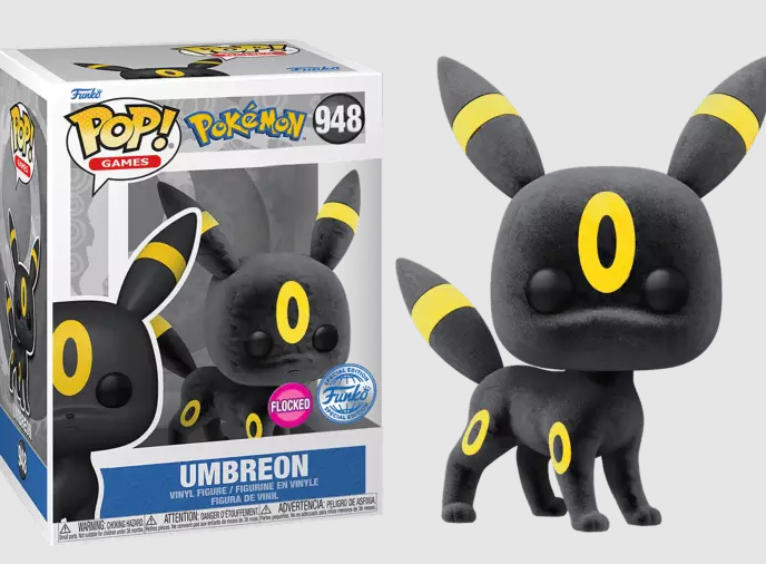 Umbreon and Umbreon Flocked Funko Pop!